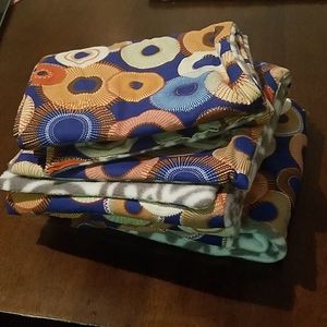 Customize Ankara fabric winter scarves